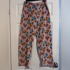 Women’s llama pj pants